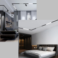 Dimmable commercial indoor magnetic track lighting system